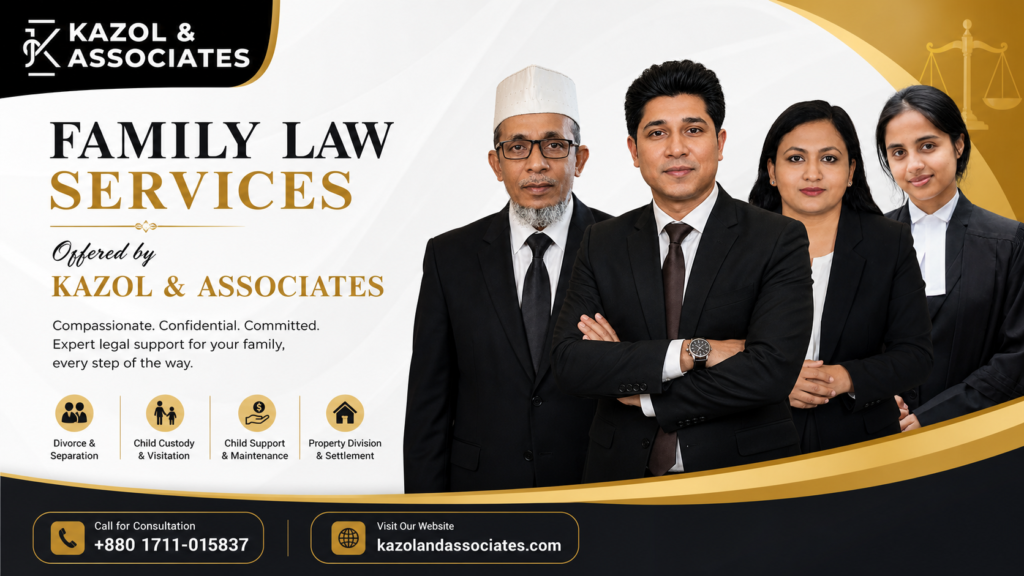 Family Law Services Offered by Kazol & Associates image