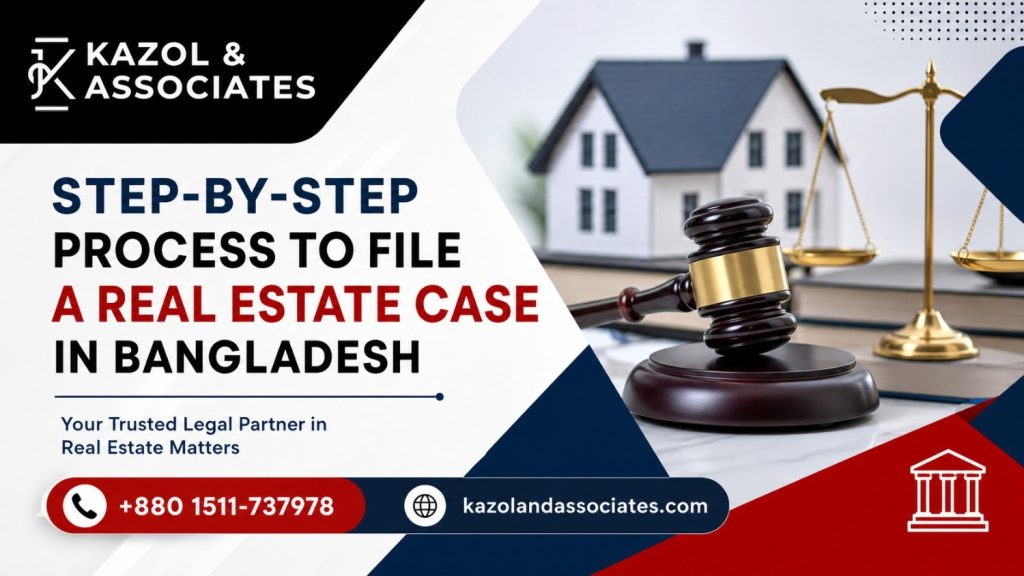 Step-by-Step Process to File a Real Estate Case in Bangladesh image